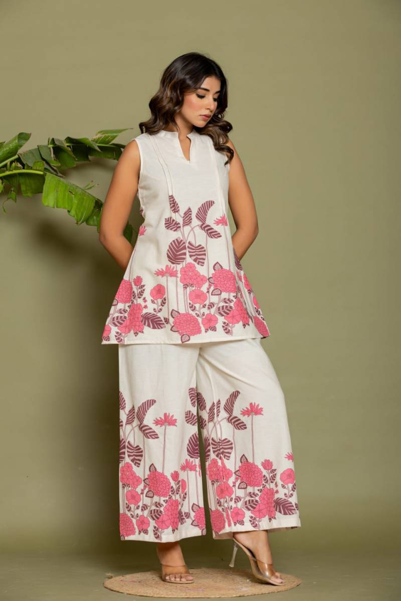 Nityaa F 05 Cotton Flex Printed Co Ord Set Collection