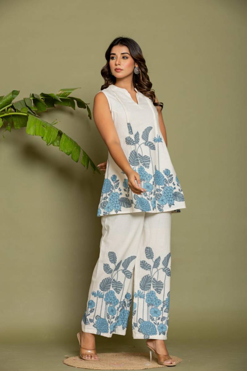 Nityaa F 05 Cotton Flex Printed Co Ord Set Collection
