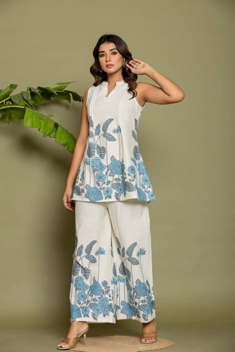 Nityaa F 05 Cotton Flex Printed Co Ord Set Collection