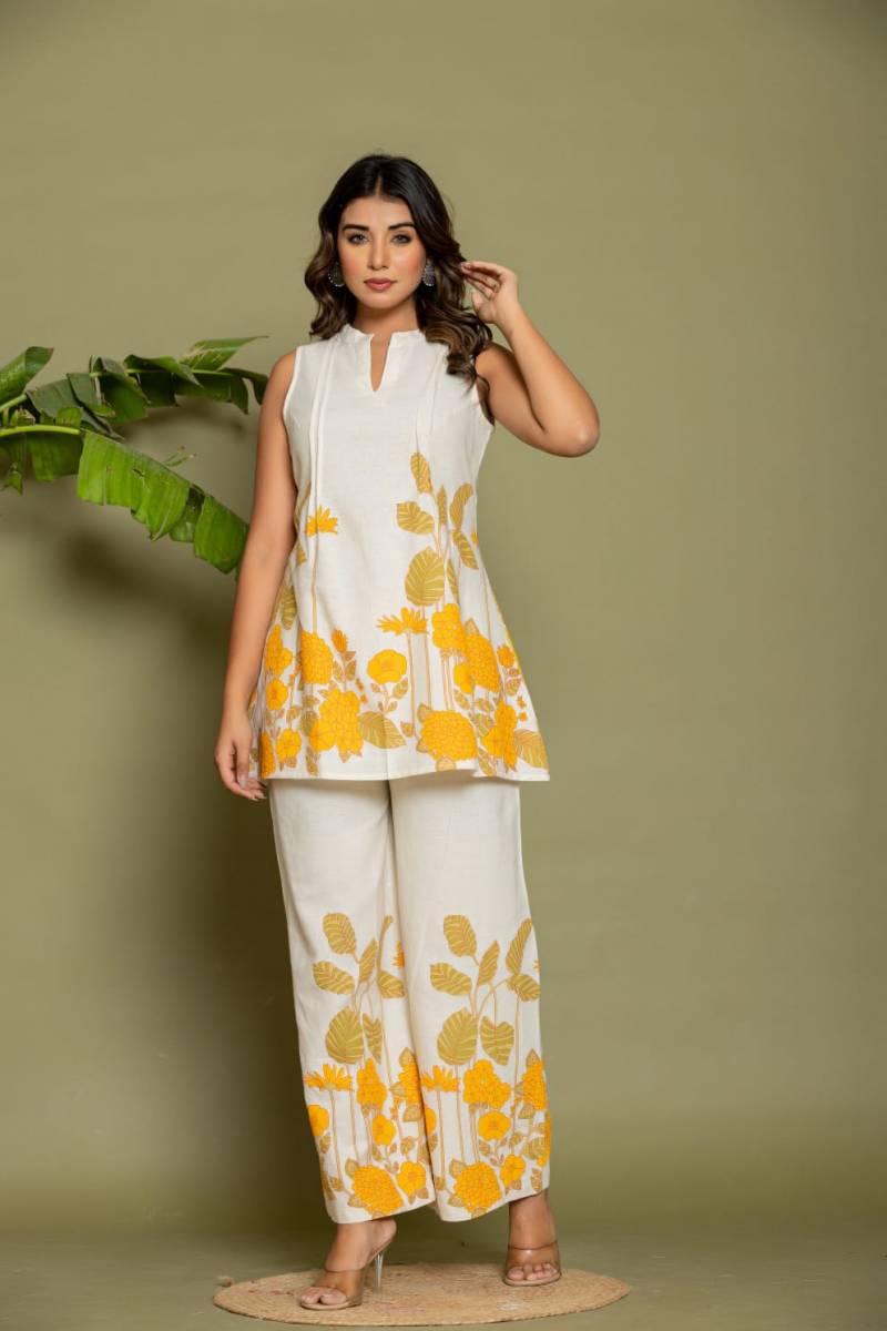 Nityaa F 05 Cotton Flex Printed Co Ord Set Collection
