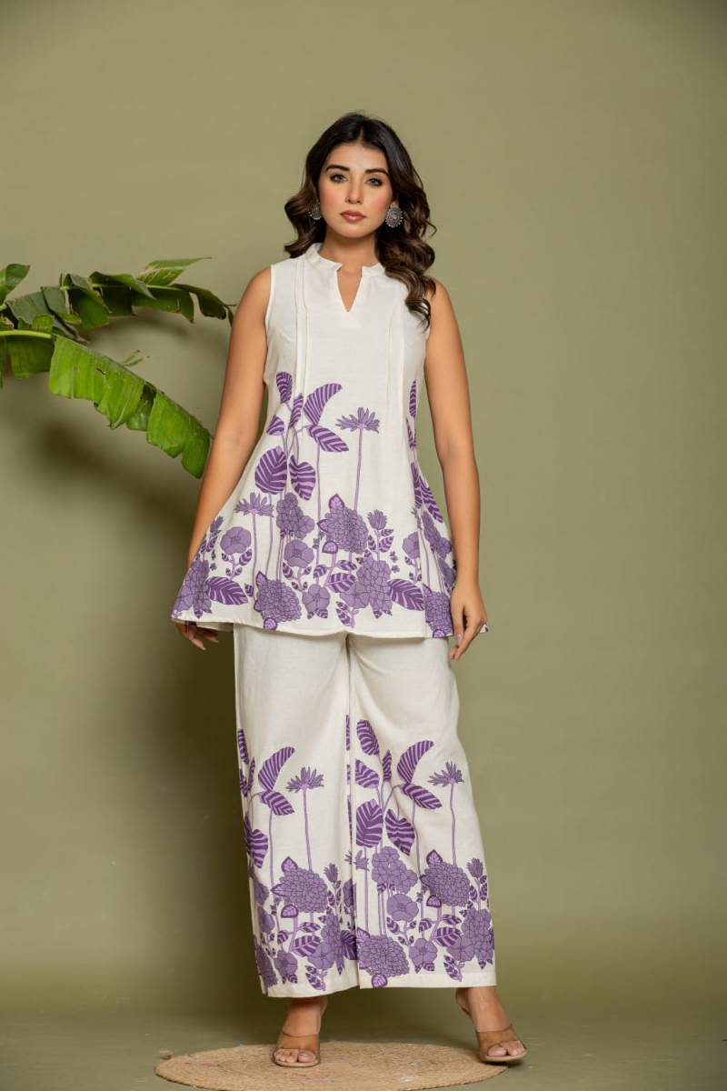 Nityaa F 05 Cotton Flex Printed Co Ord Set Collection