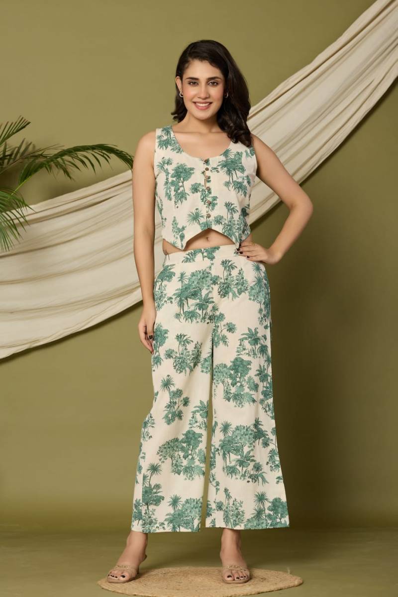 Naisha K 127 Cotton Flex Co Ord Set Collection