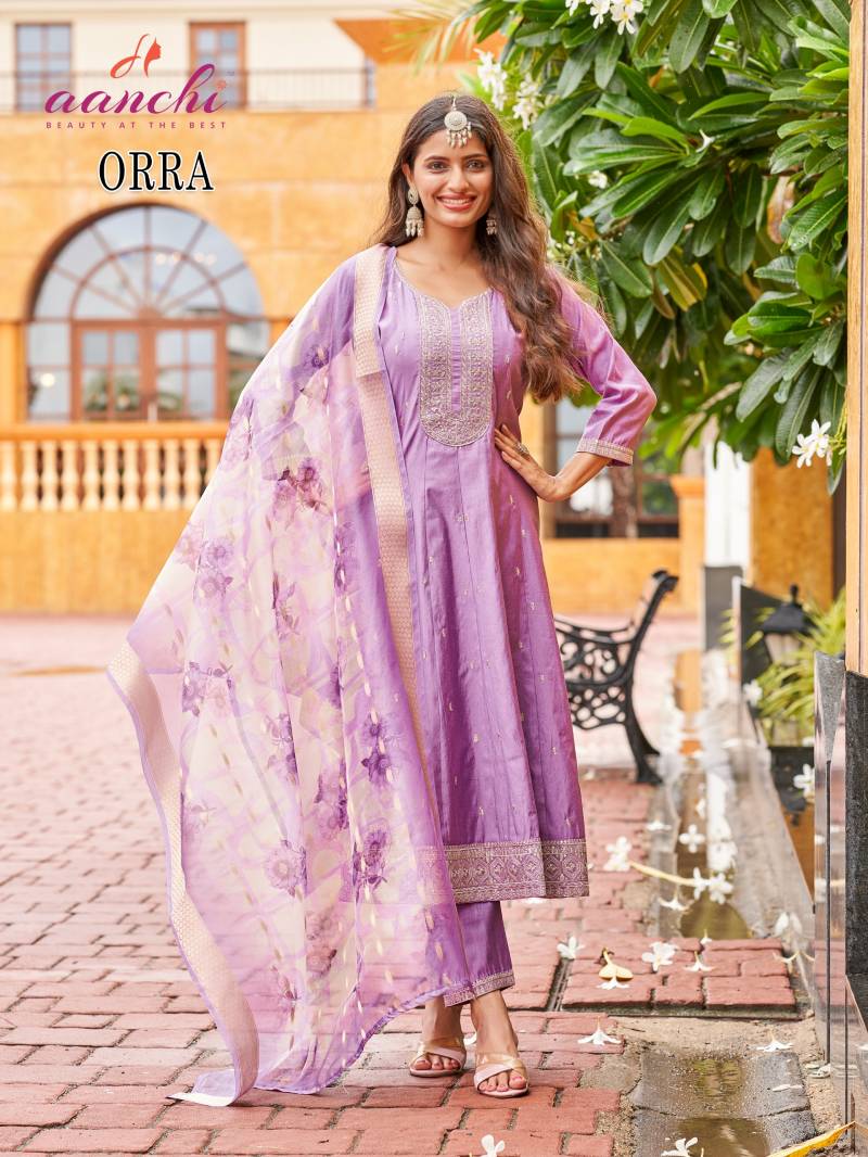 Aanchi Orra Vol 2 Vatican Kurti Bottom With Dupatta Collection