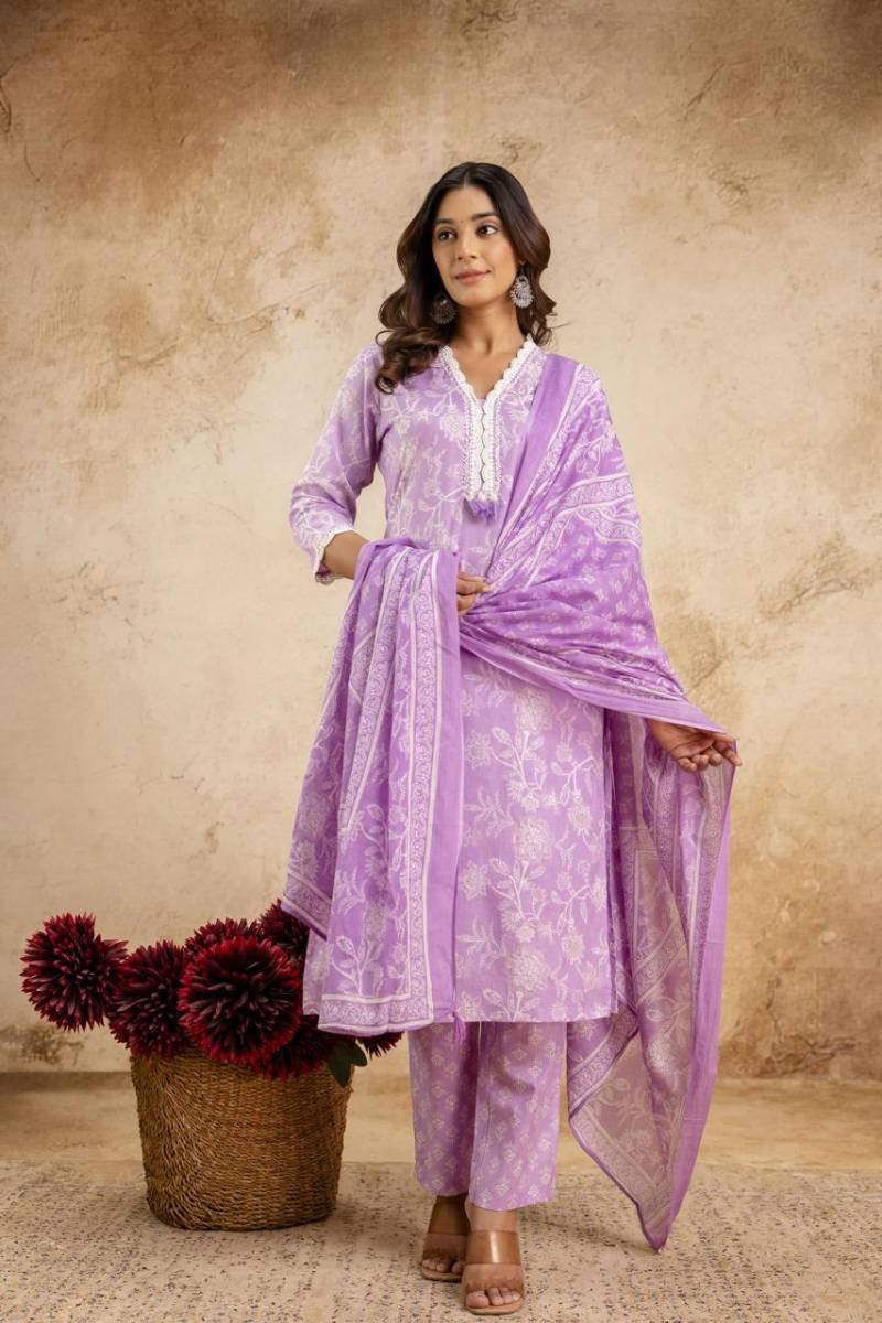 Naisha K 129 Vol 4 Cotton Printed Readymade Plus Size Collection
