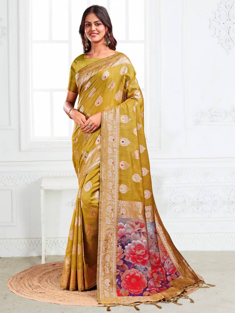Ast Suhani Traditional Wear Linen Cotton Sarees Collection