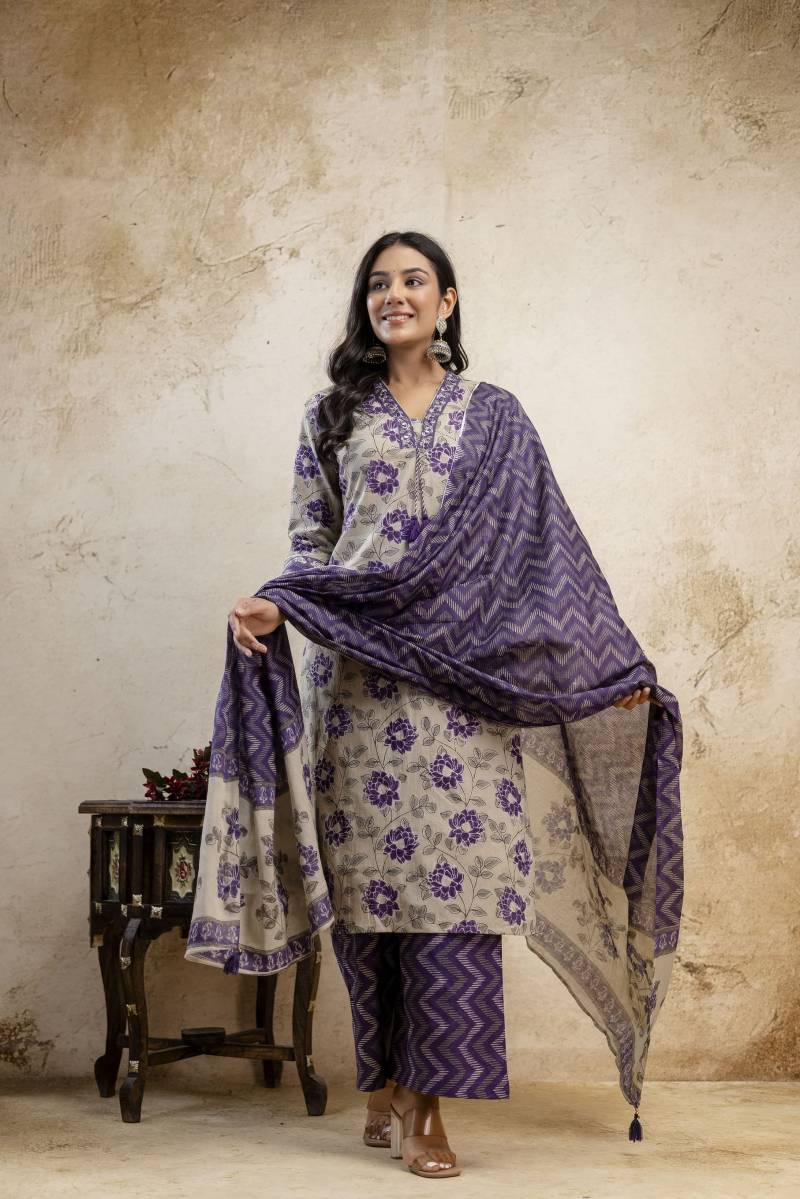 Naisha K 129 Vol 3 Cotton Printed Readymade Plus Size Collection
