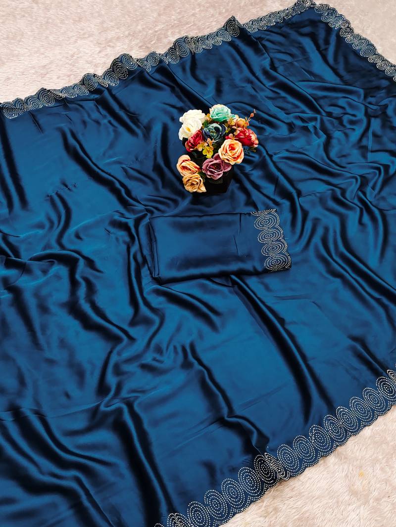 Hp Series 529 Rangoli With Siroski Work Saree Collection