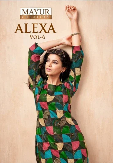Mayur Alexa Vol 6 Cotton Casual Wear Co Ord Set