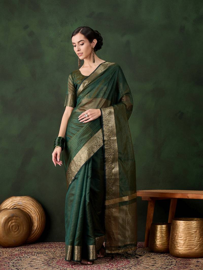 Cp 8236 Khadi Organza Stylish Saree Wholesaler