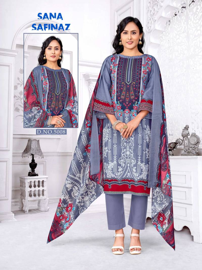 Ganesha Sana Safinaz Vol 05 Cotton Digital Dress Material