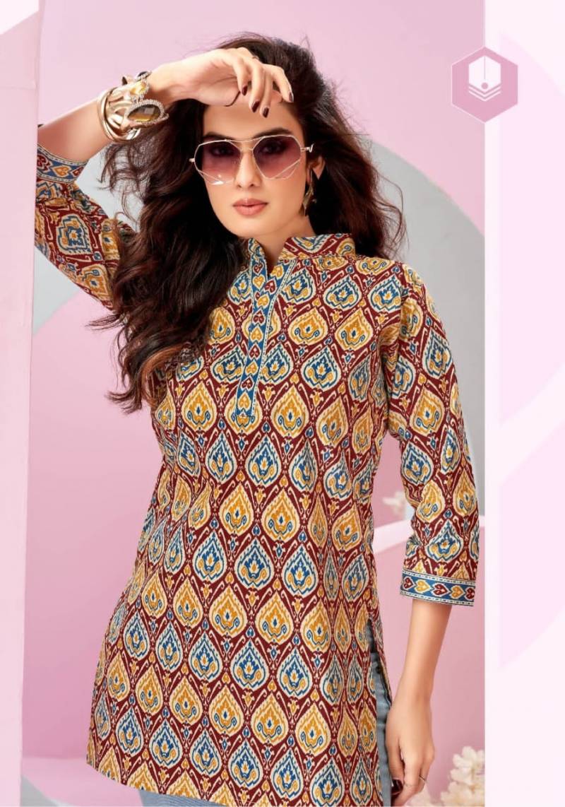 Mayur Crystal Vol 5 Cotton Printed Fancy Ladies Tops Collection