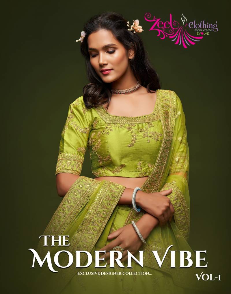 Zeel The Modern Vibe Vol 1 Designer Art Silk Lehenga Choli