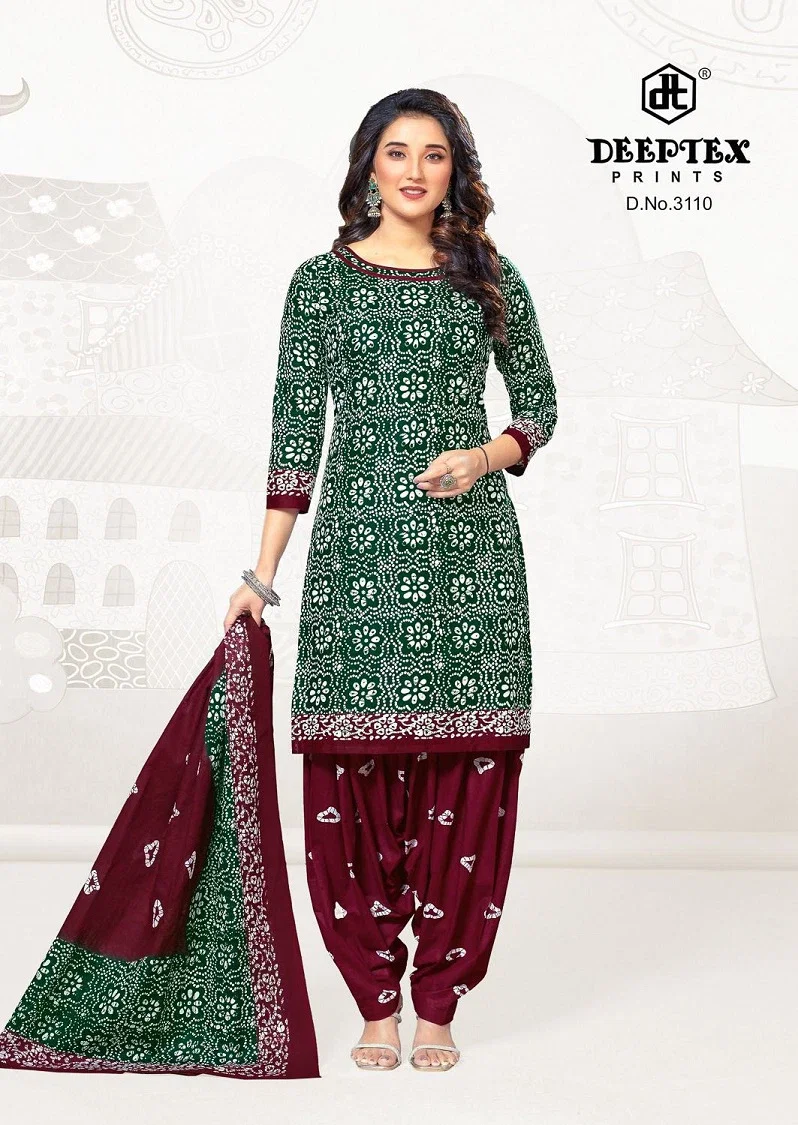 Deeptex Batik Plus Vol 31 Dress Material Collection