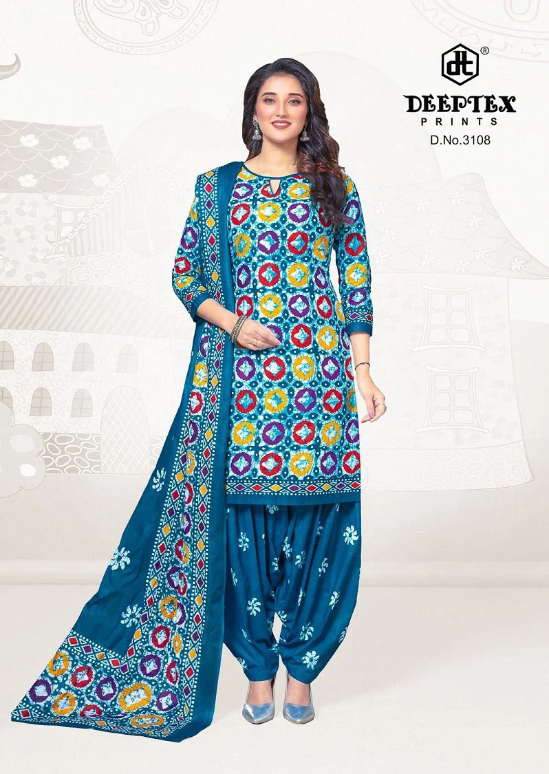 Deeptex Batik Plus Vol 31 Dress Material Collection