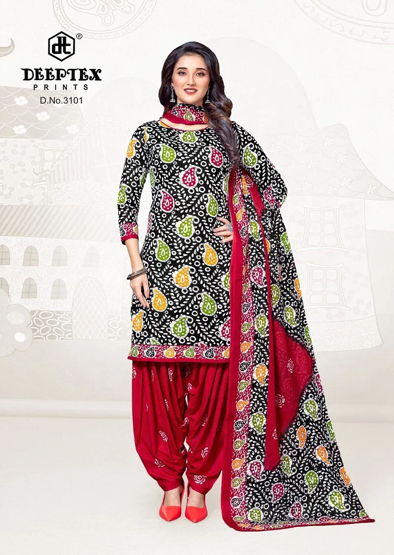 Deeptex Batik Plus Vol 31 Dress Material Collection