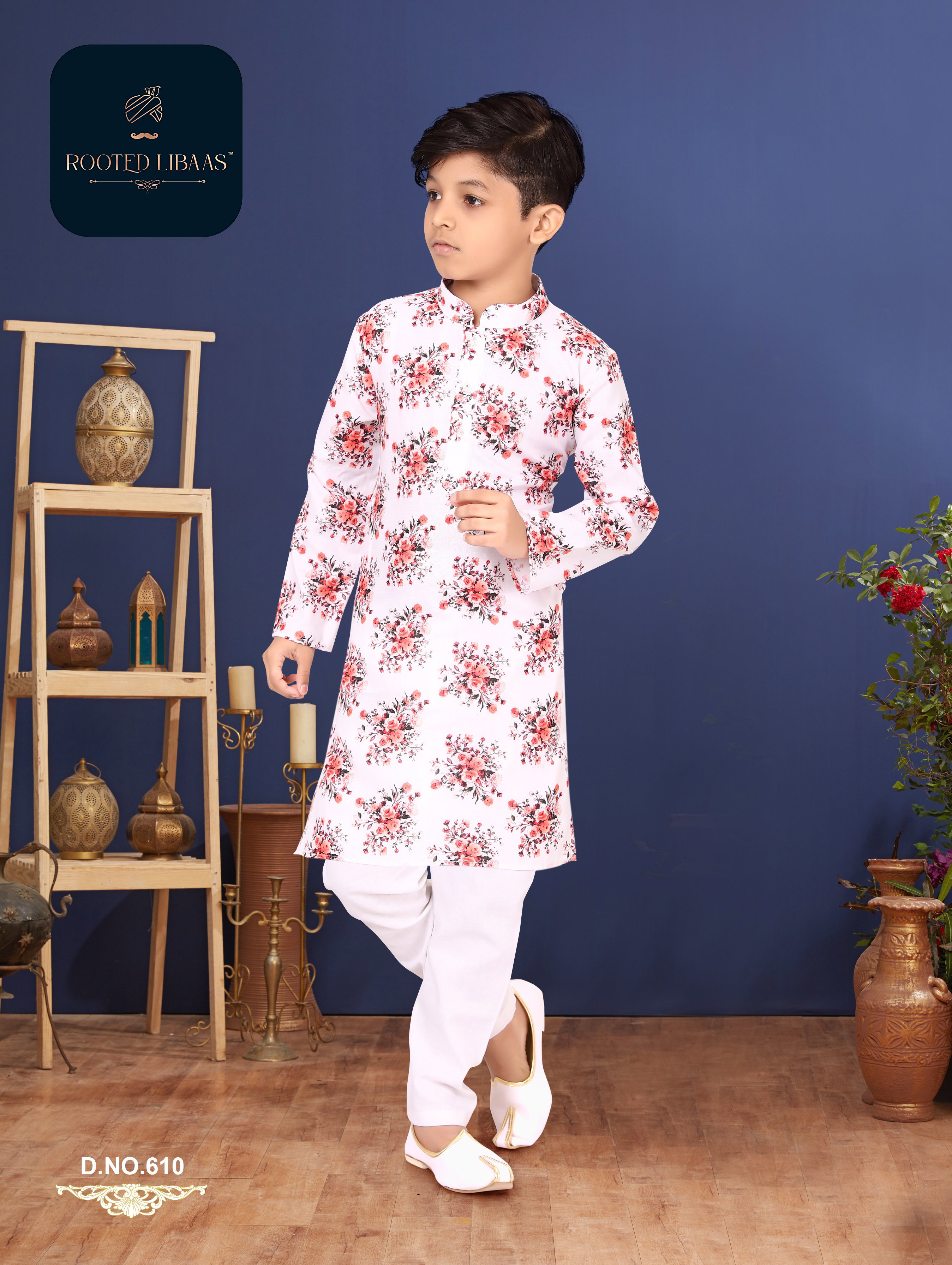 Swarg 609 To 619 Series Cotton Printed Kids Kurta Pajama Collection