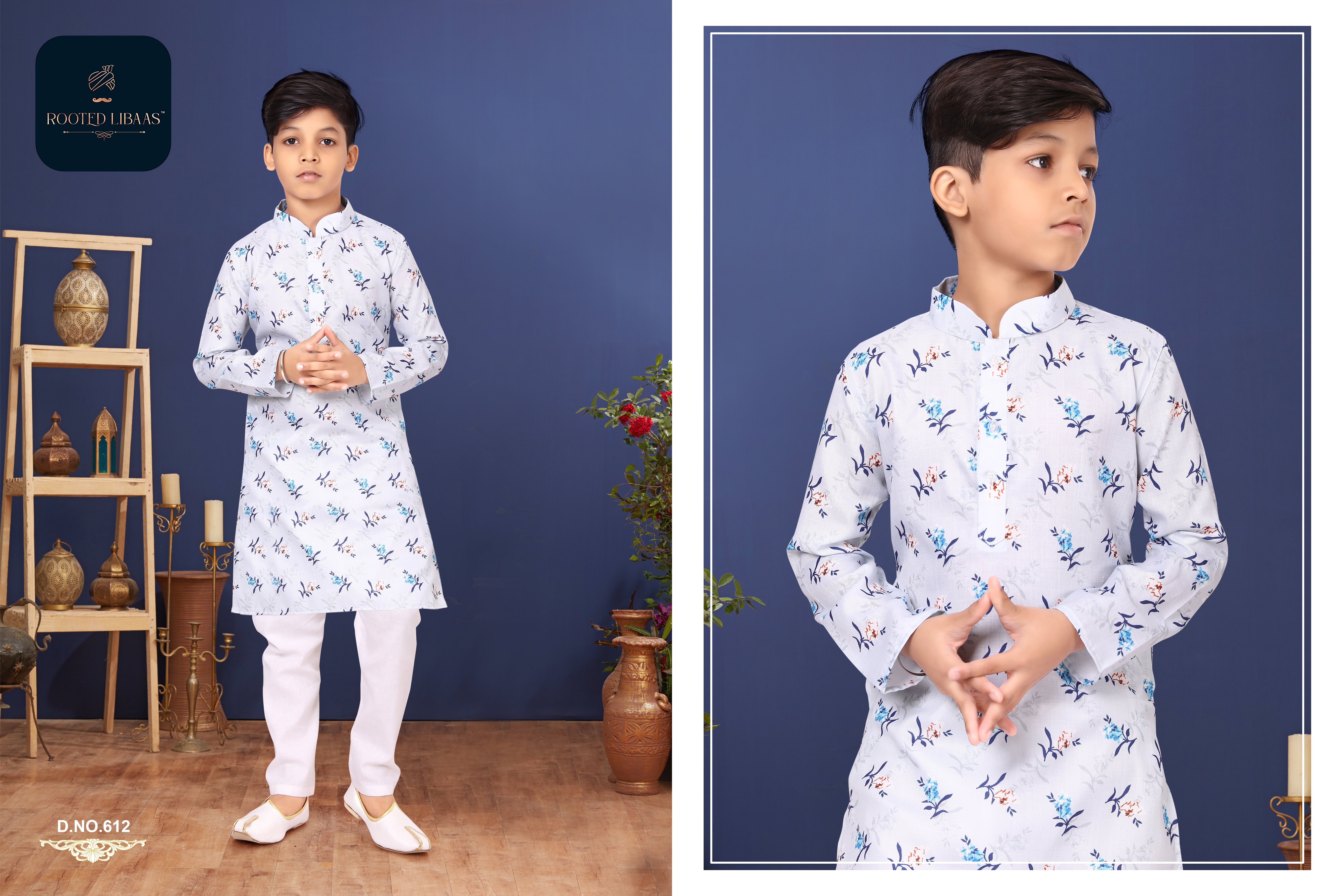 Swarg 609 To 619 Series Cotton Printed Kids Kurta Pajama Collection