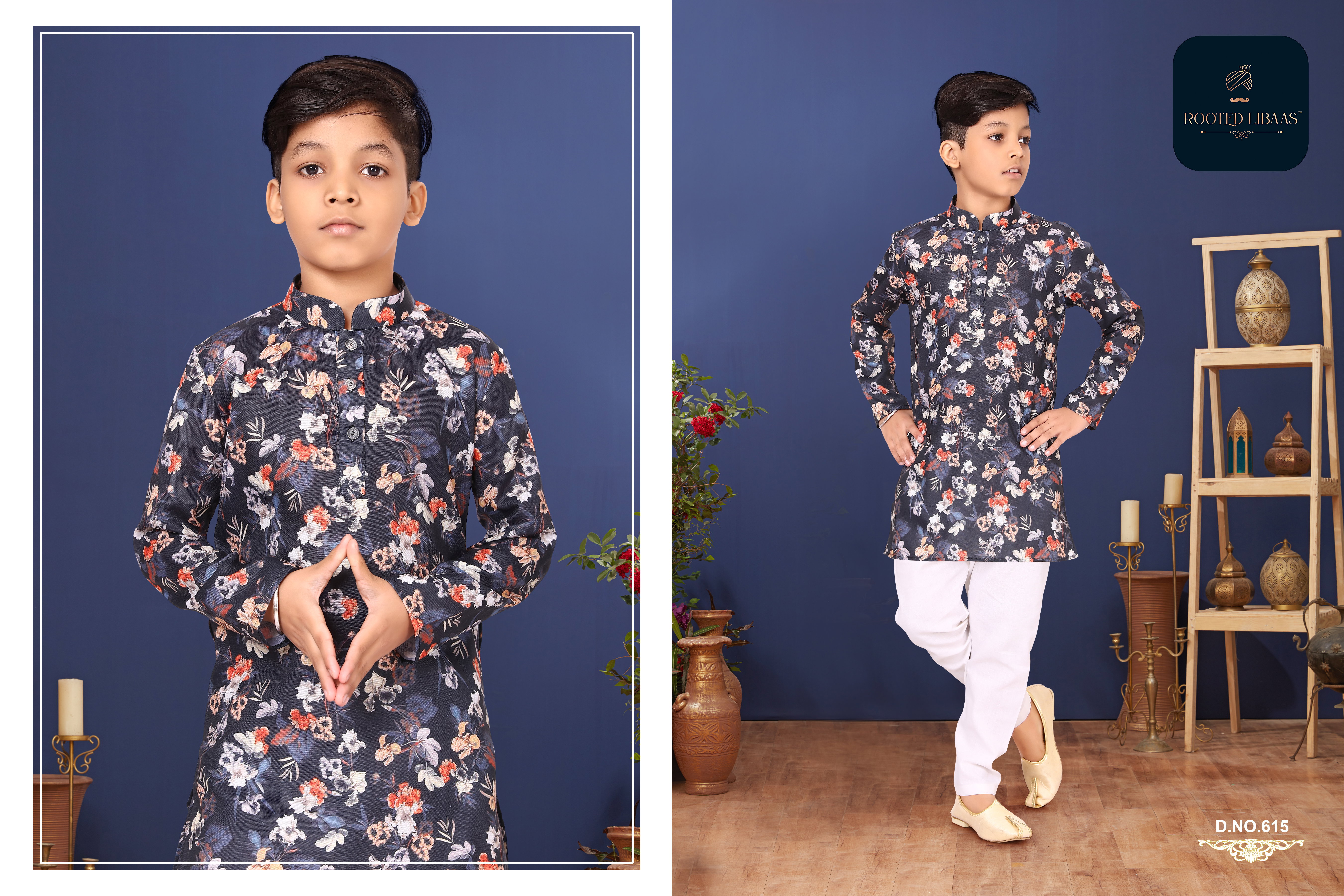 Swarg 609 To 619 Series Cotton Printed Kids Kurta Pajama Collection