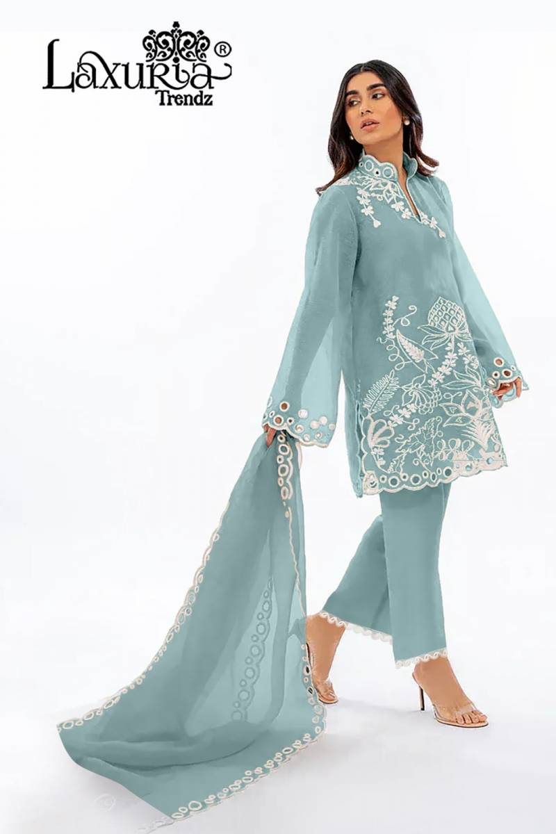 Laxuria Trendz 1532 Tunic Ready Made Suit Collection