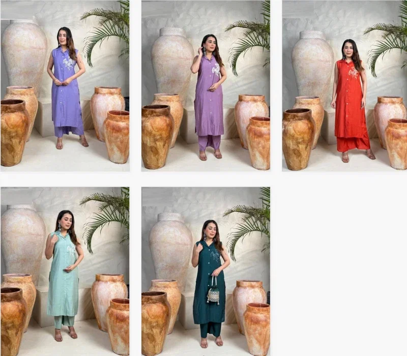 Naisha K 139 Vol 1 Vatican Kurti With Bottom Collection