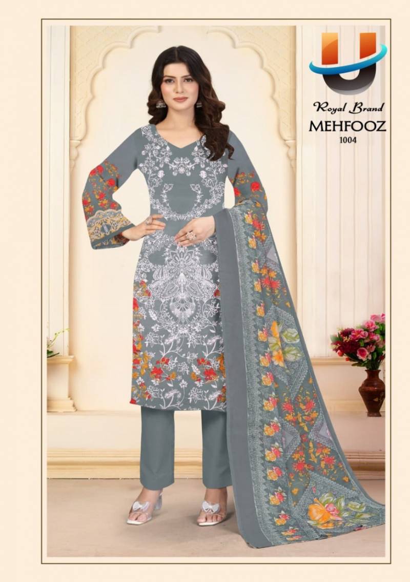 Royal Mehfooz Vol 1 Cotton Printed Dress Material Collection
