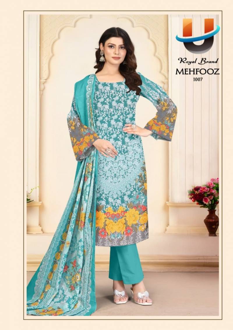 Royal Mehfooz Vol 1 Cotton Printed Dress Material Collection