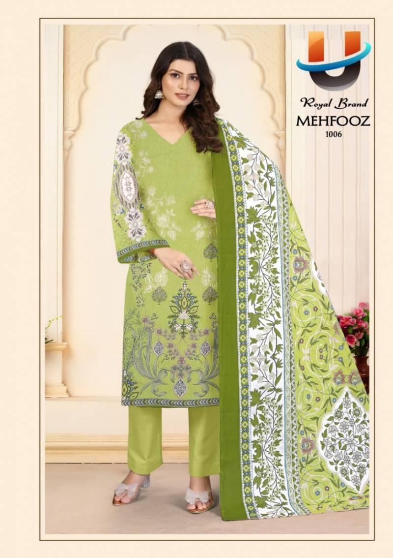 Royal Mehfooz Vol 1 Cotton Printed Dress Material Collection