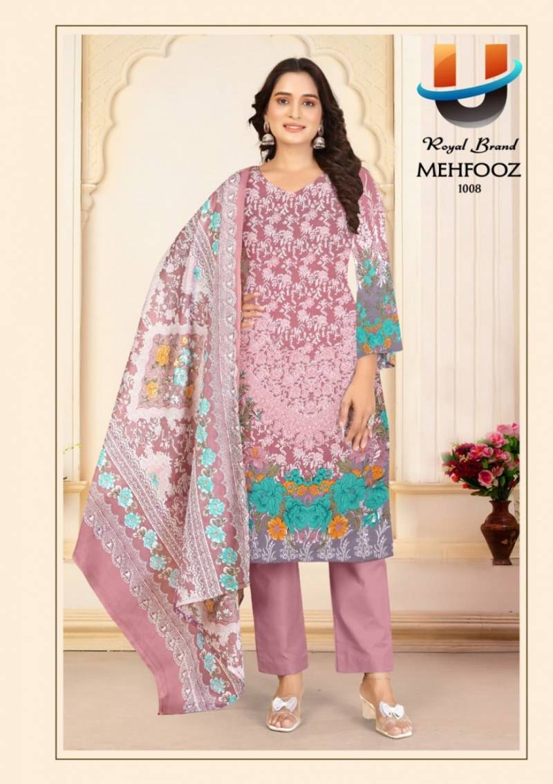 Royal Mehfooz Vol 1 Cotton Printed Dress Material Collection