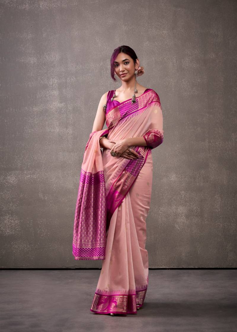 Rajpath Tuti Fruti Silk Modal Cotton Fancy Saree Collection