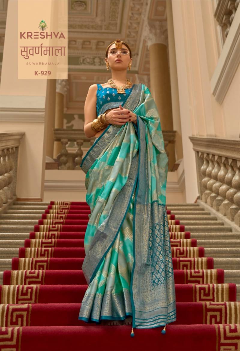 Kreshva Suwarnamala Gaji Satin Fancy Sarees