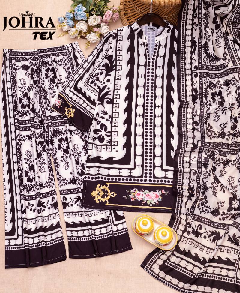 Johra Tex 180 Silk Printed Readymade Pakistani Suit