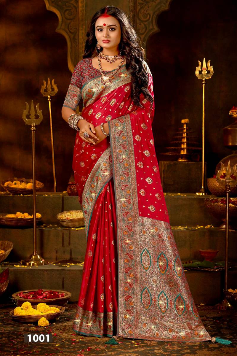 Saroj Anokhi Satin Saroski Vol 3 Festive Wear Silk Sarees Collection