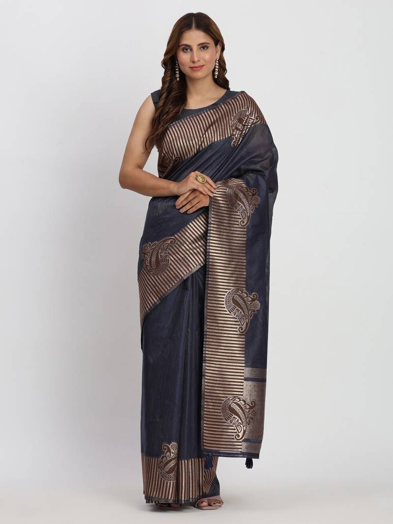 Ast Taarini Traditional Wear Linen Cotton Sarees Collection