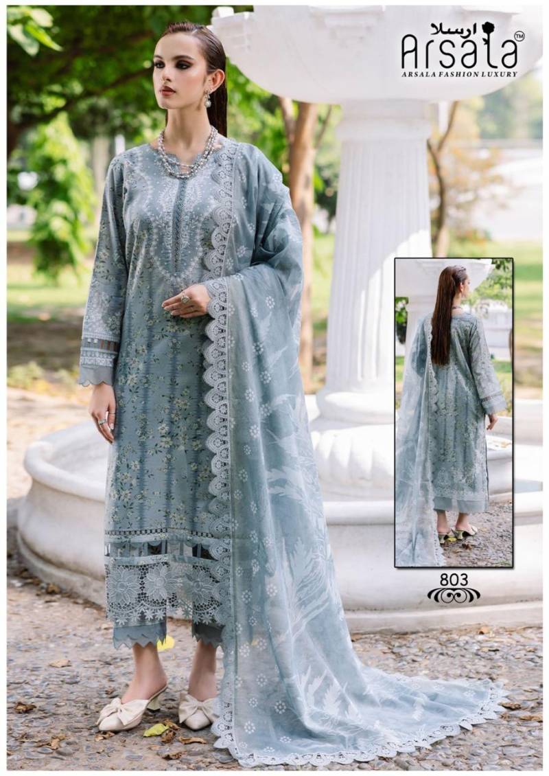 Arsala Amira Heavy Cotton Luxury Vol 8 Dress Material