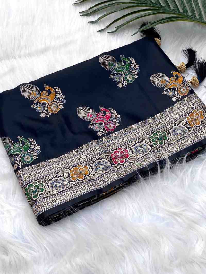 Kc 4025 Traditional Wear Satin Silk Sarees Collection