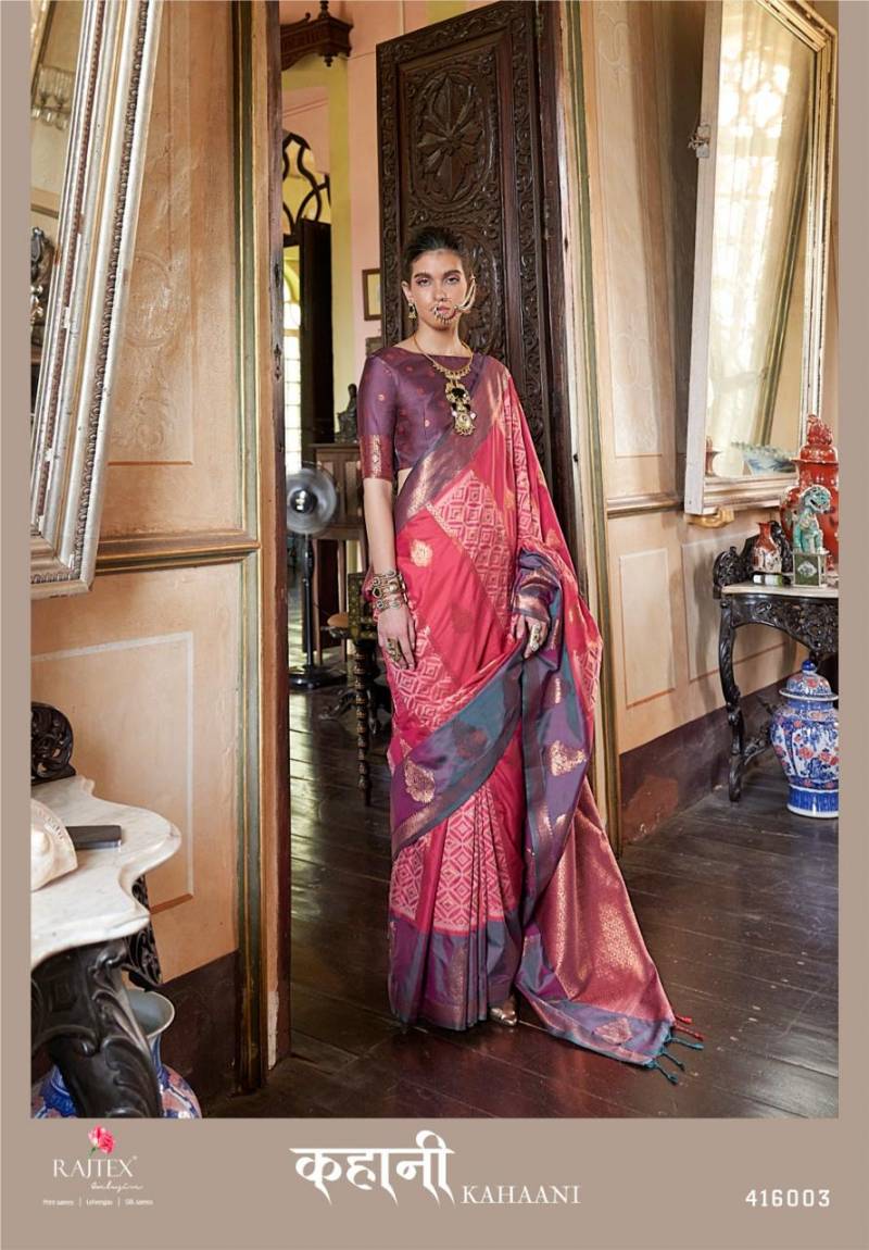 Rajtex Kahaani Silk Pochampally Weaving Fancy Sarees