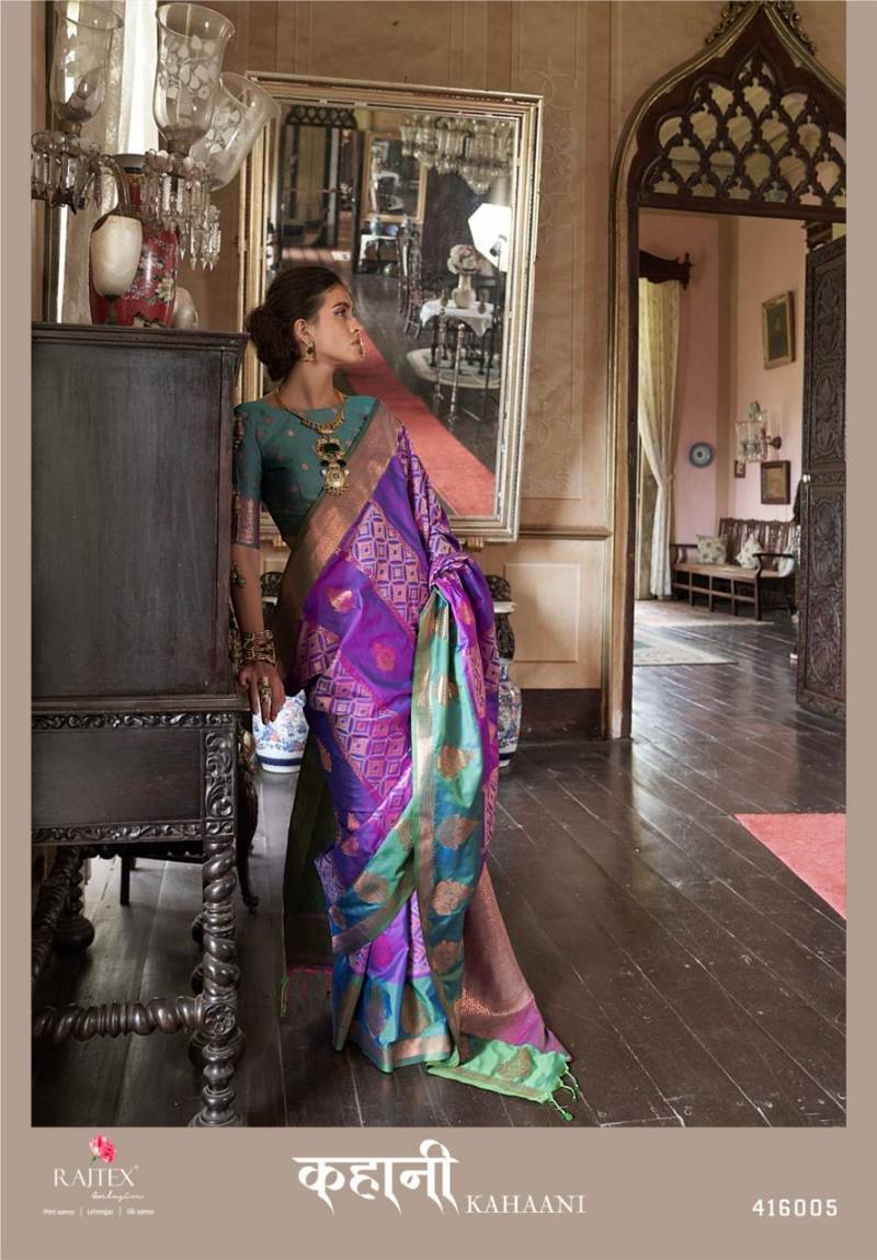 Rajtex Kahaani Silk Pochampally Weaving Fancy Sarees