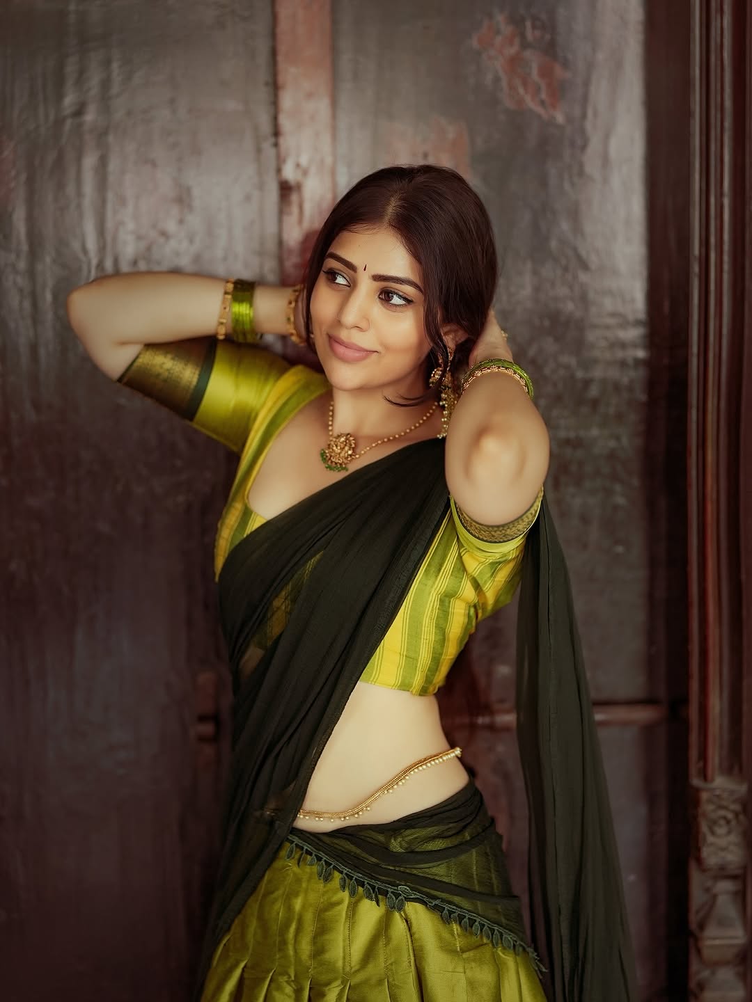 Lekha Var VCL2020-Pallavi Cotton Woven Lehenga Choli