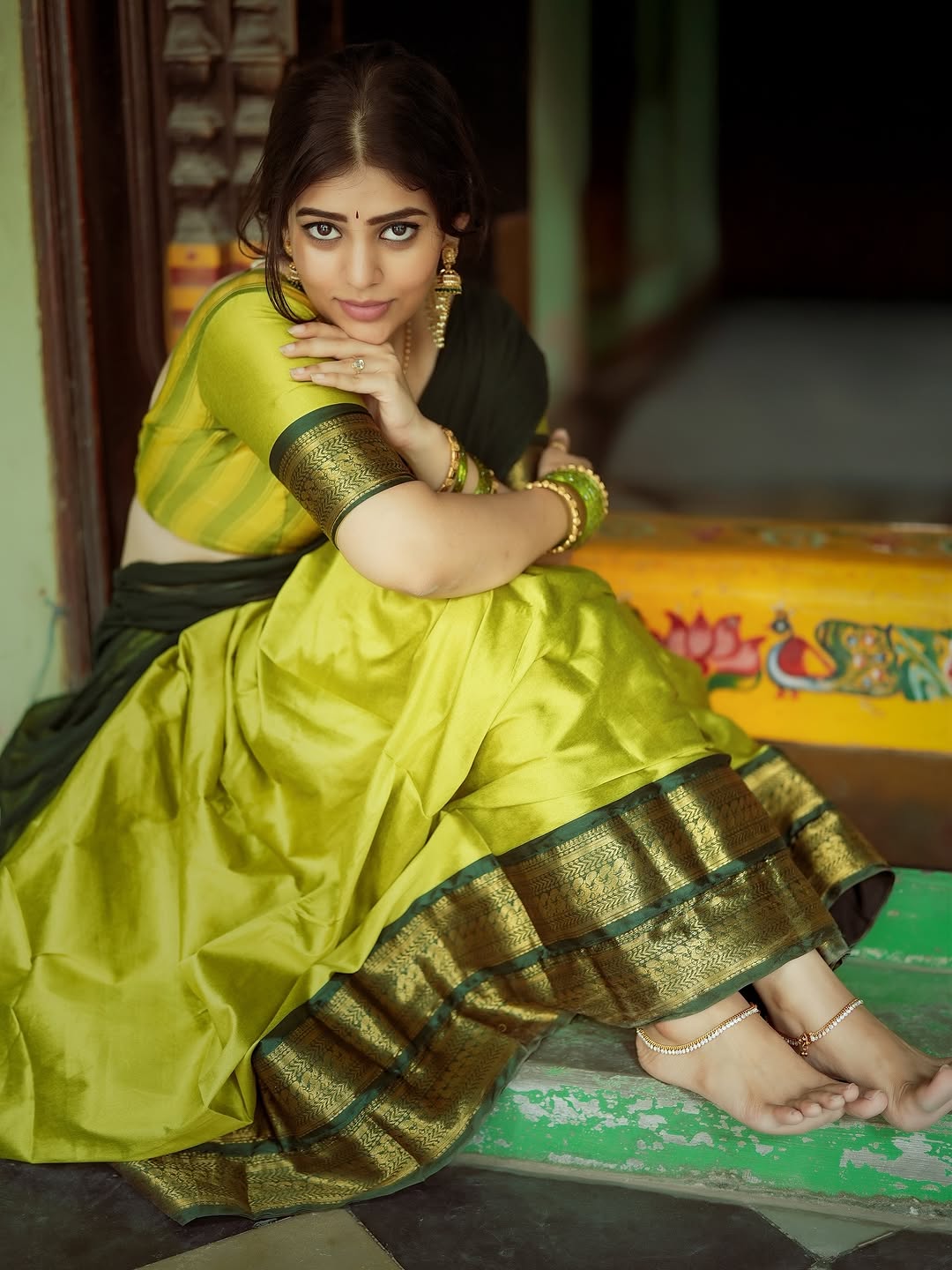 Lekha Var VCL2020-Pallavi Cotton Woven Lehenga Choli