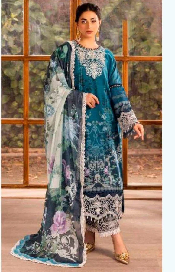 Taj 615 Cotton Dupatta Pakistani Salwar Suits