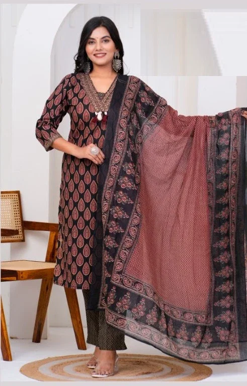 Naisha K 150 Cotton Readymade Plus Size Collection
