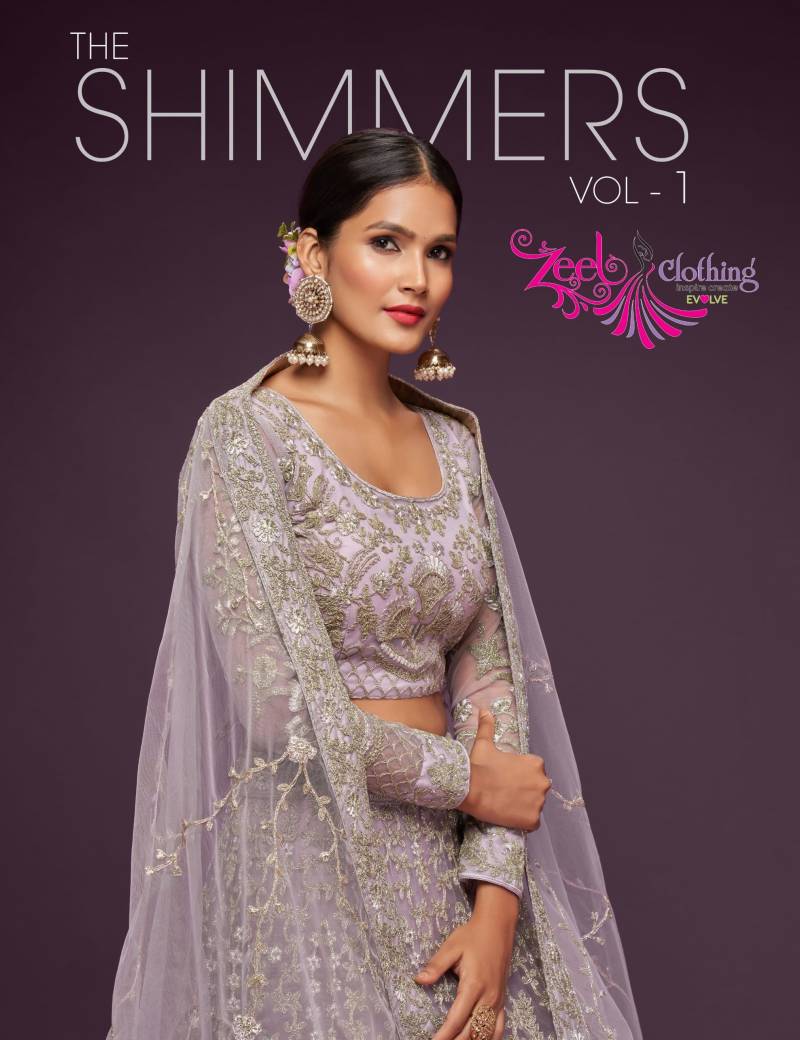 Zeel The Shimmers Vol 1 Designer Soft Net Lehenga Choli