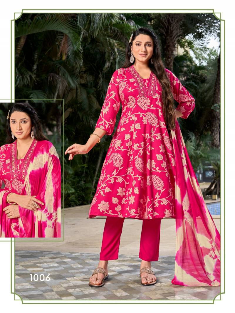Sankheswer Affairs Vol 1 Rayon Printed Readymade Suit