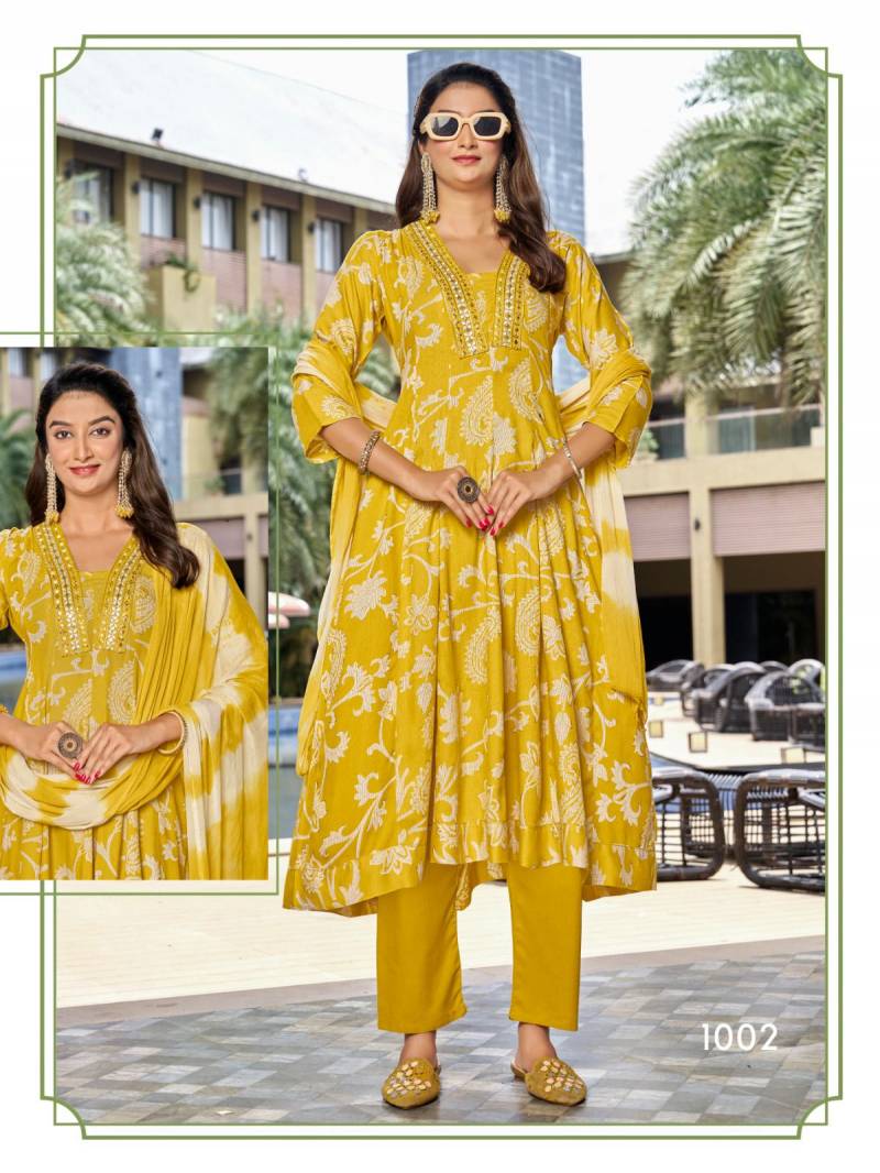 Sankheswer Affairs Vol 1 Rayon Printed Readymade Suit