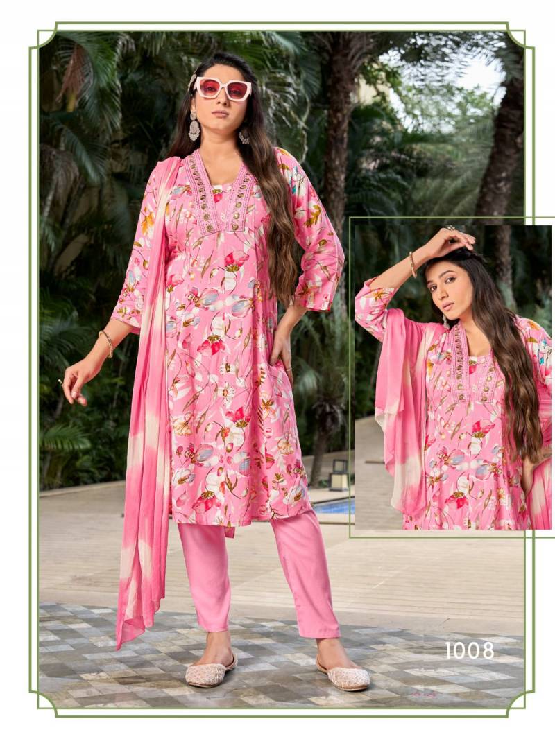 Sankheswer Affairs Vol 1 Rayon Printed Readymade Suit