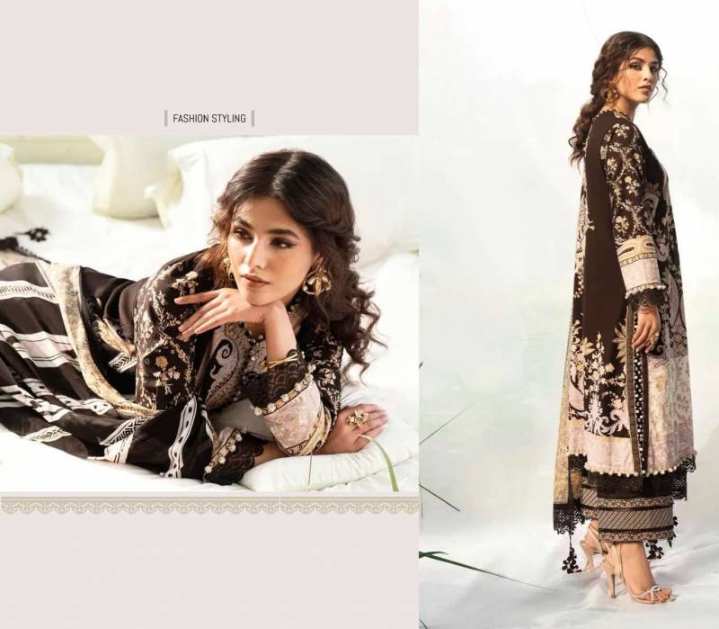 Hazzel Sana Safinaz 0345 Cotton Dupatta Pakistani Salwar Kameez