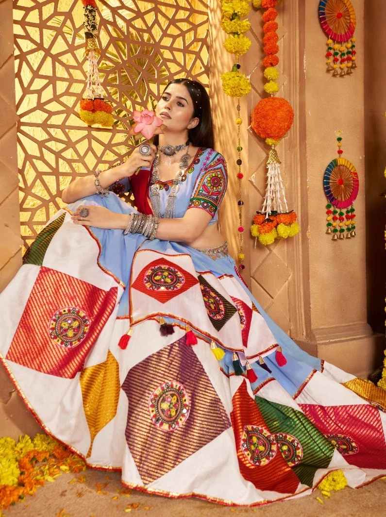 Kf Raas Vol 23 Viscose Cotton Navratri Designer Lehenga Choli