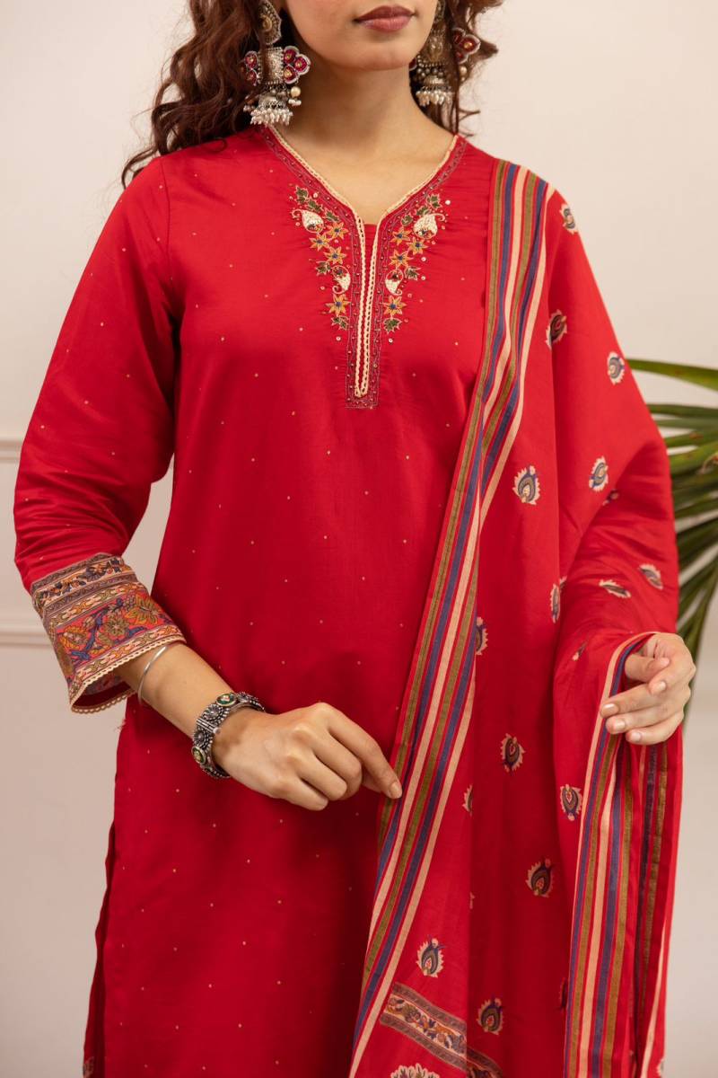 Naisha K 156 Modal Silk Digital Printed Kurti Bottom With Dupatta