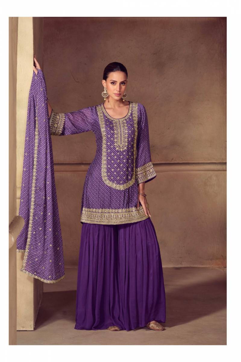 Gulkayra Mrunal Chinon Digital Printed Salwar Kameez