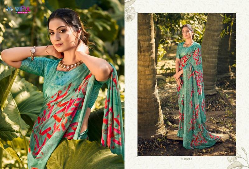 Vipul Urvashi Chiffon Fancy Sarees Collection